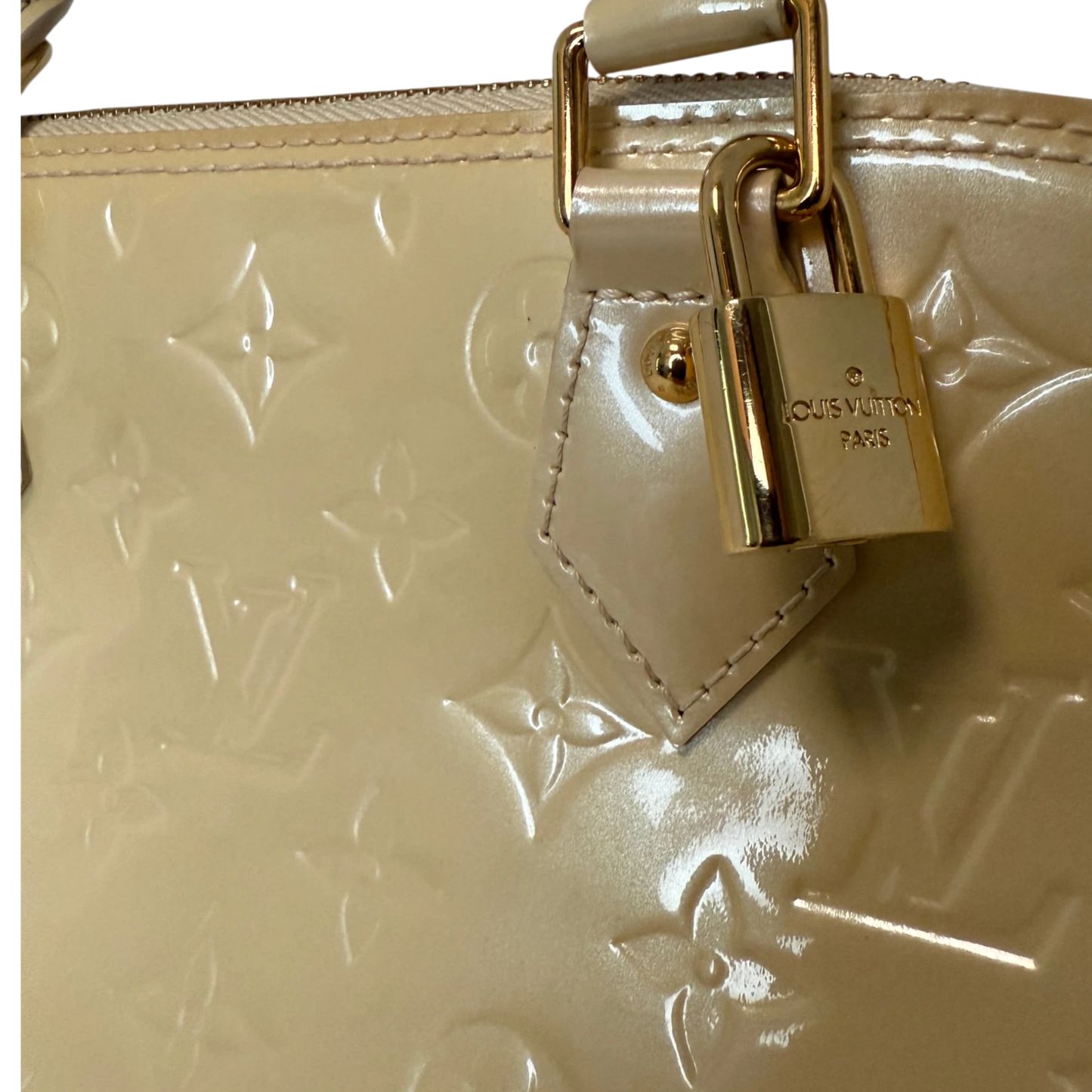 Louis Vuitton Alma PM Monogram Vernis beige Louis Vuitton