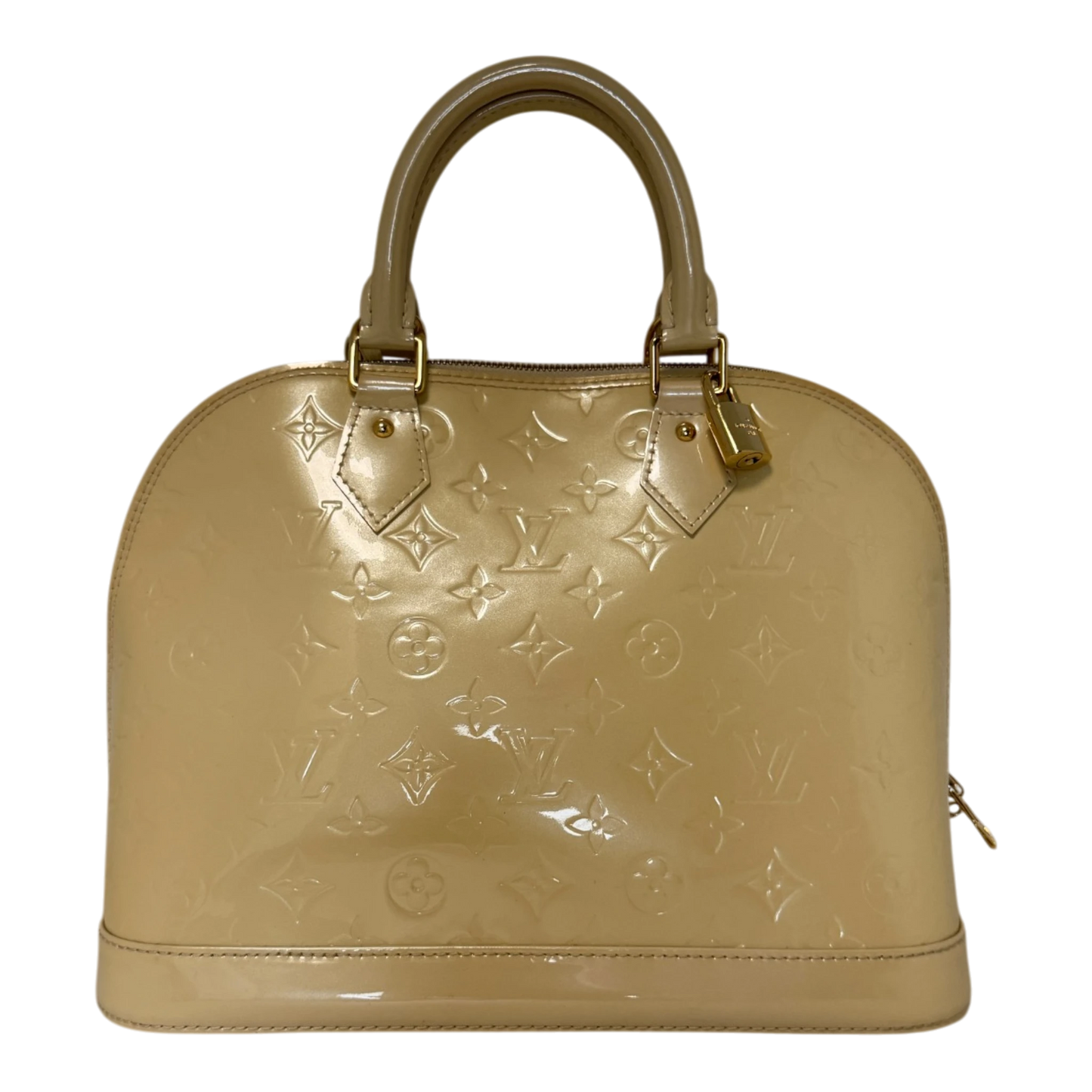 Louis Vuitton Alma PM Monogram Vernis beige Louis Vuitton
