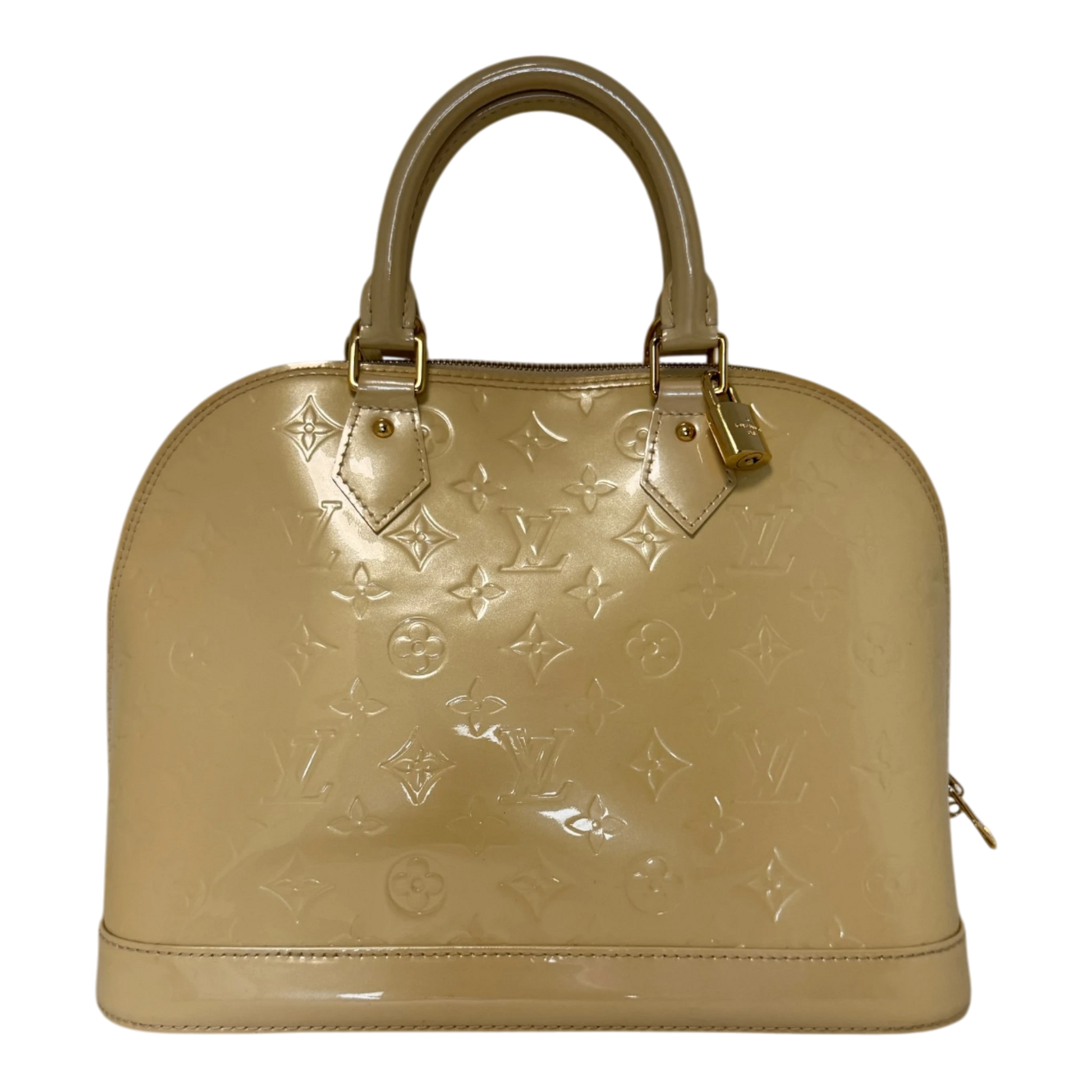 Louis Vuitton Alma PM Monogram Vernis beige Louis Vuitton