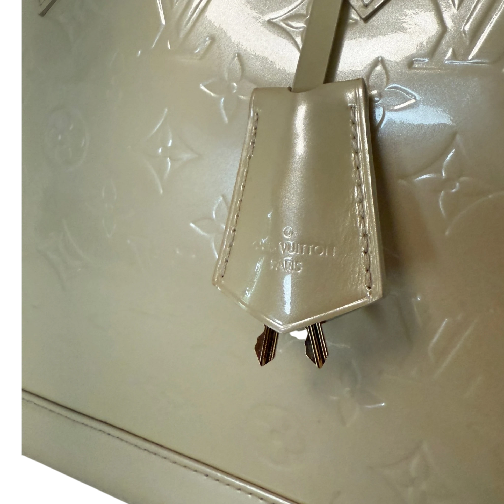 Louis Vuitton Alma PM Monogram Vernis beige Louis Vuitton