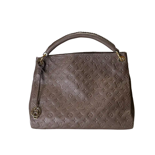 Louis Vuitton Artsy MM Empreinte Leder braun / neuwertig
