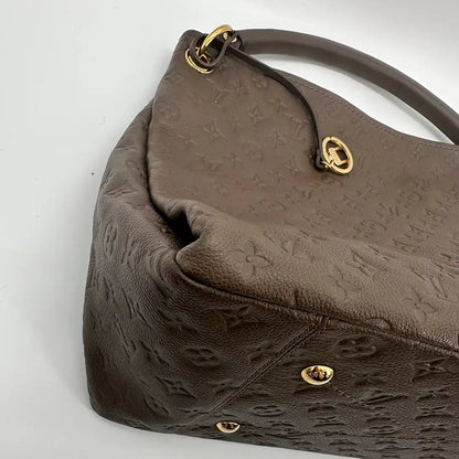 Louis Vuitton Artsy MM Empreinte Leder braun / neuwertig