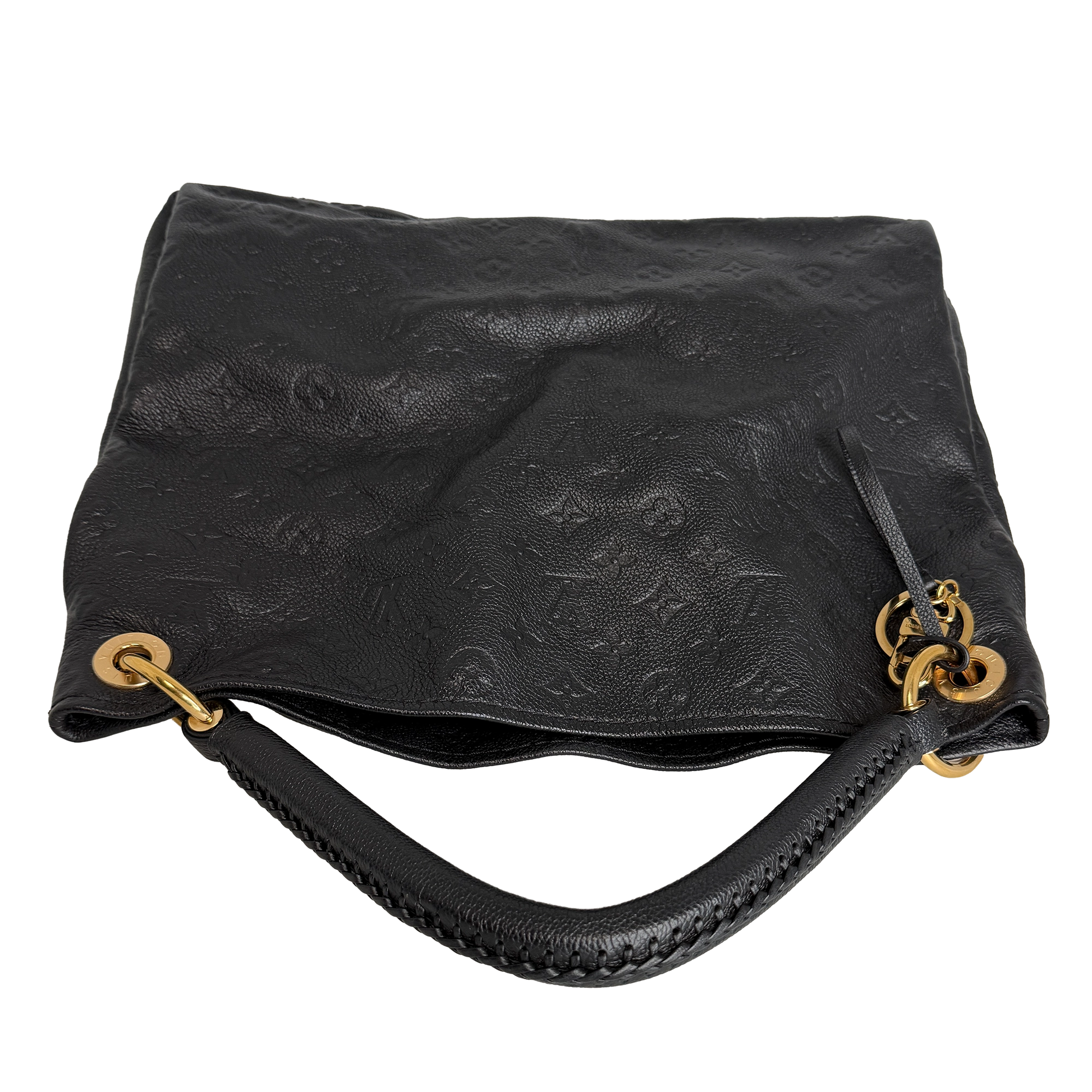 Louis Vuitton Artsy MM Enpreinte Leder Schwarz GHW Louis Vuitton