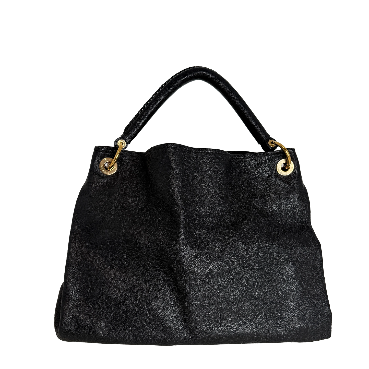 Louis Vuitton Artsy MM Enpreinte Leder Schwarz GHW Louis Vuitton