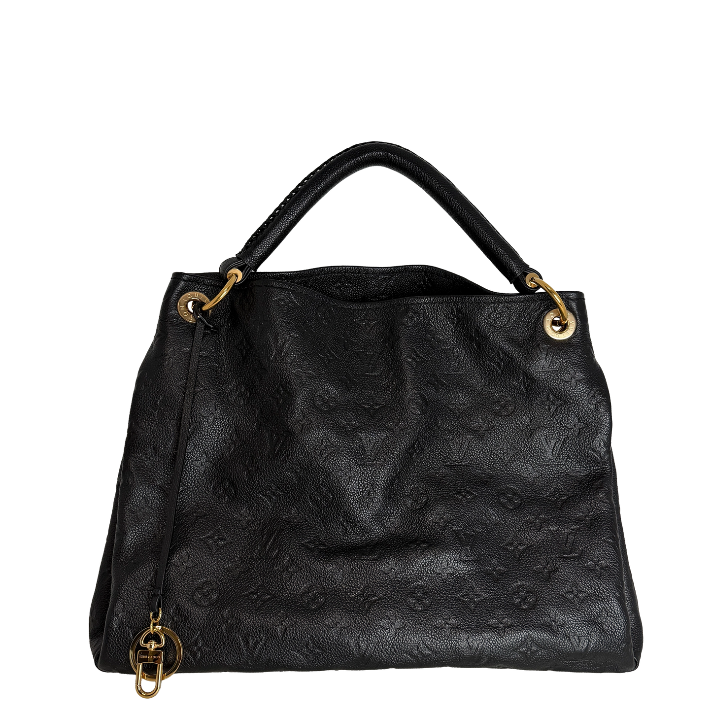 Louis Vuitton Artsy MM Enpreinte Leder Schwarz GHW Louis Vuitton