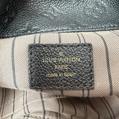 Louis Vuitton Artsy MM Enpreinte Leder Schwarz GHW Louis Vuitton
