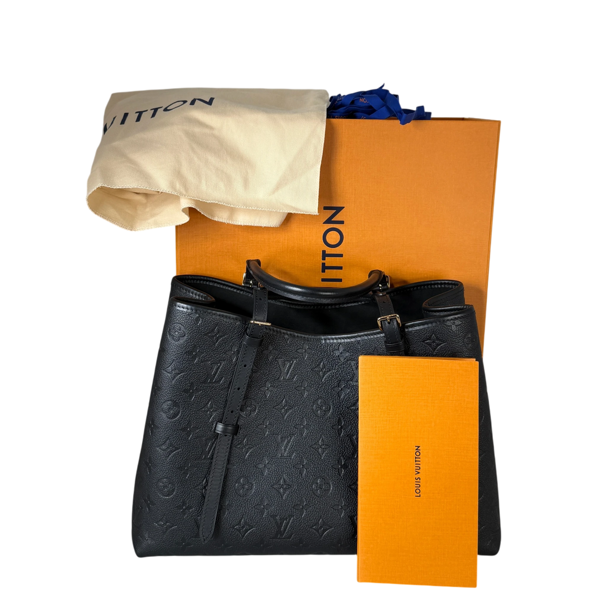 Louis Vuitton Babylone Tote MM Fullset mit Staubbeutel, Originalkarton und Kuvert