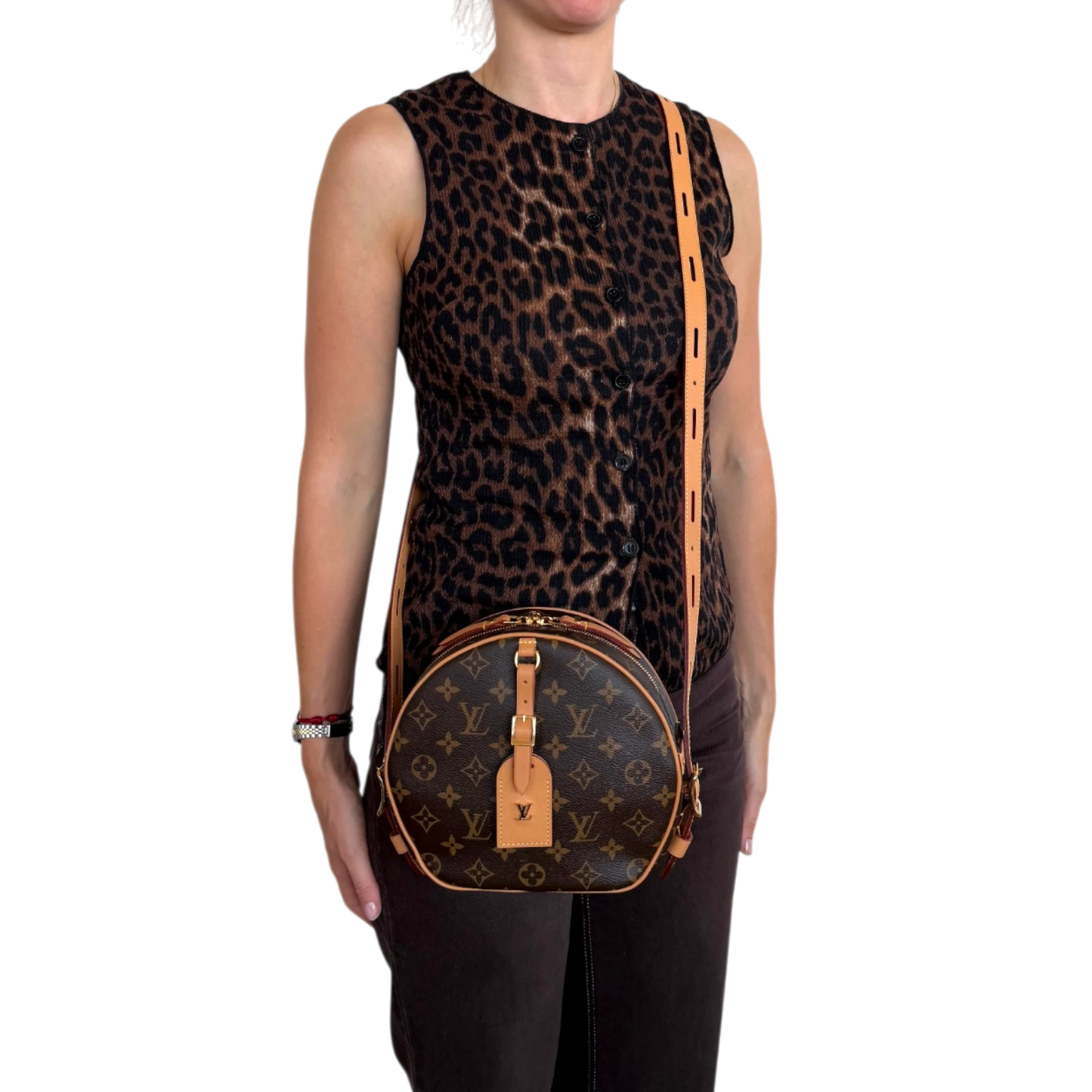 Louis Vuitton Boite Chapeau Souple MM Monogram Canvas Louis Vuitton