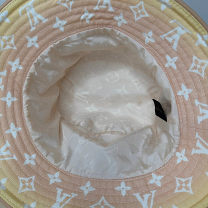 Louis Vuitton Bucket Hat Gradient Monogram by the Pool / neuwertig Louis Vuitton