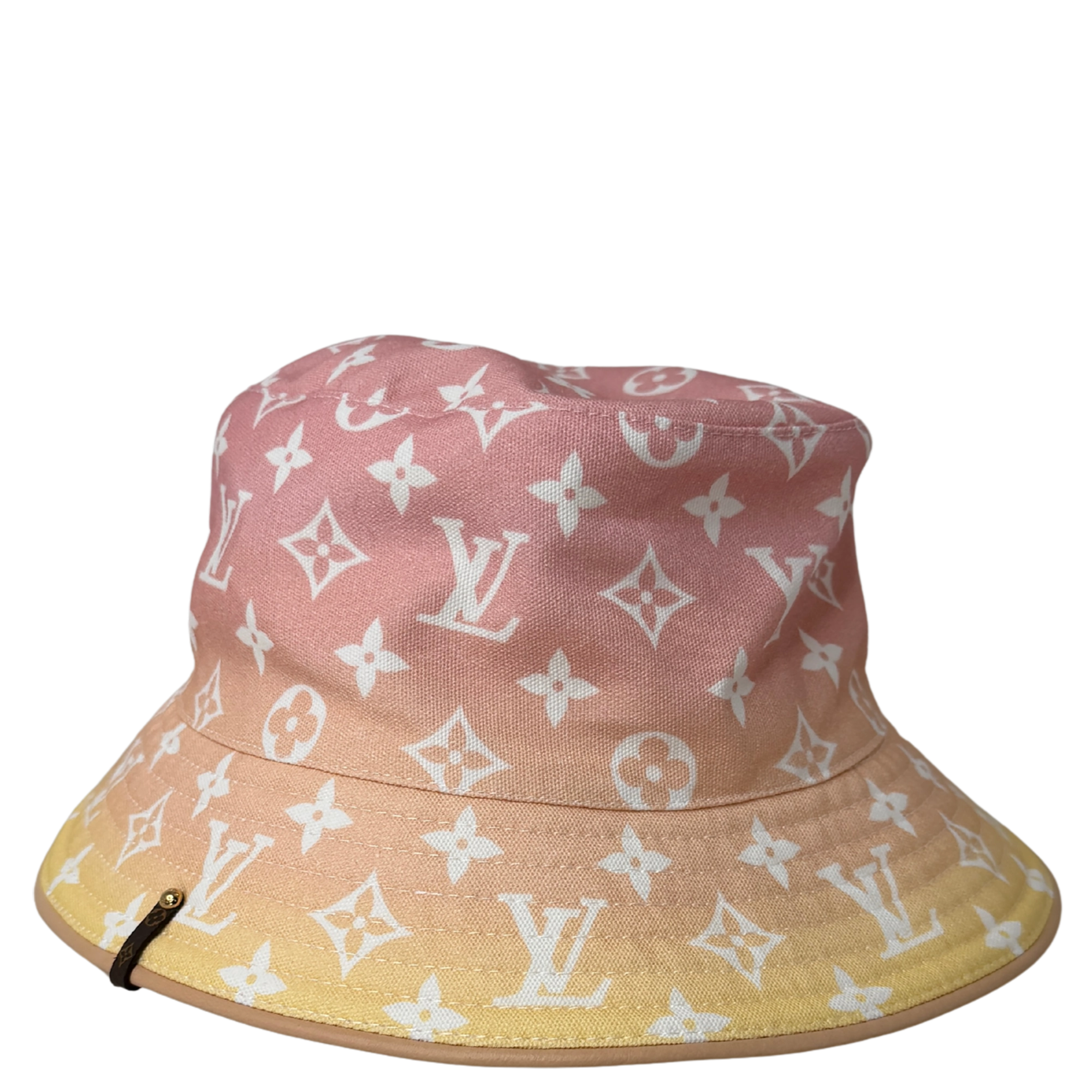 Louis Vuitton Bucket Hat Gradient Monogram by the Pool / neuwertig Louis Vuitton
