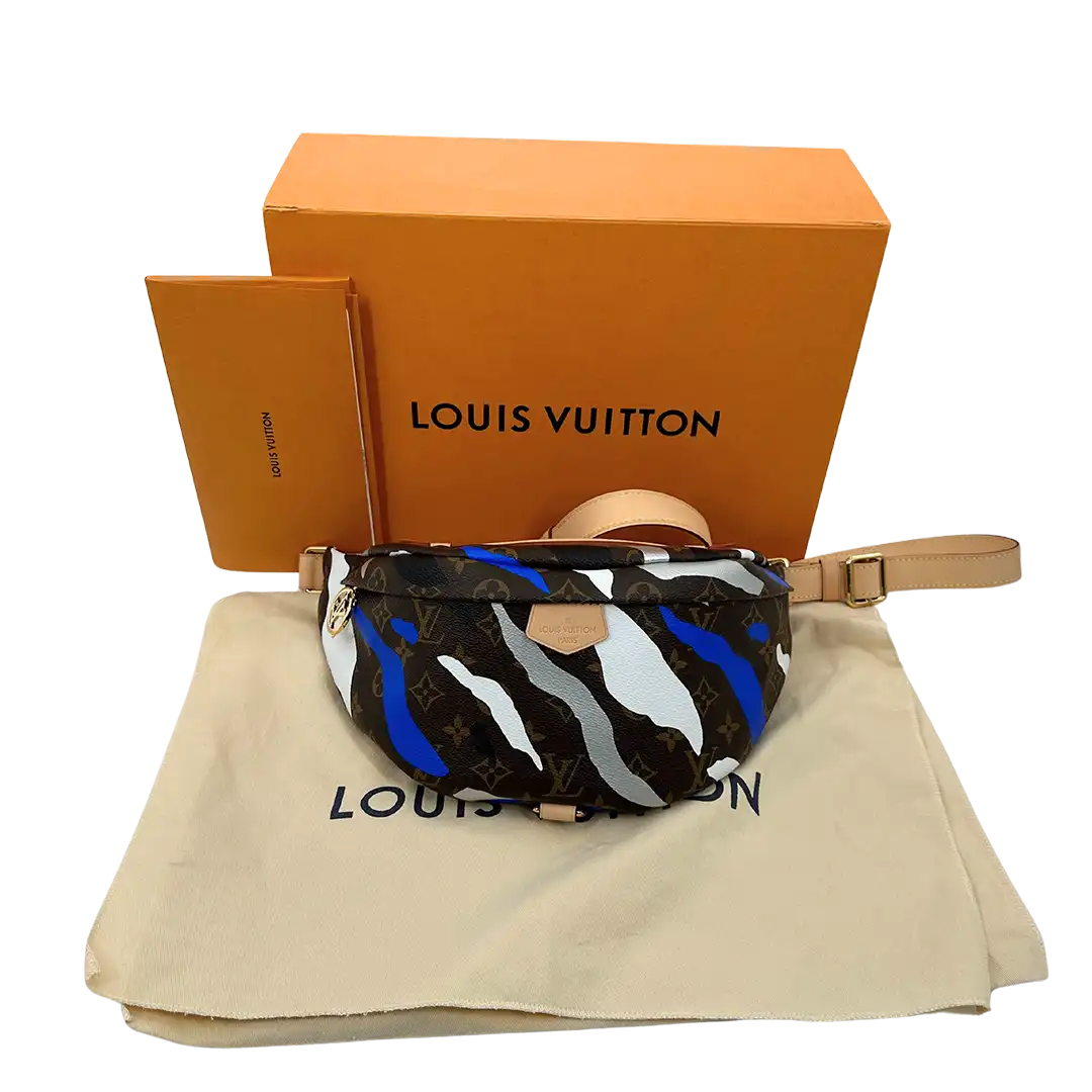 Louis Vuitton x League of Legends Bumbag blau M45106 Fullset / neuwertig