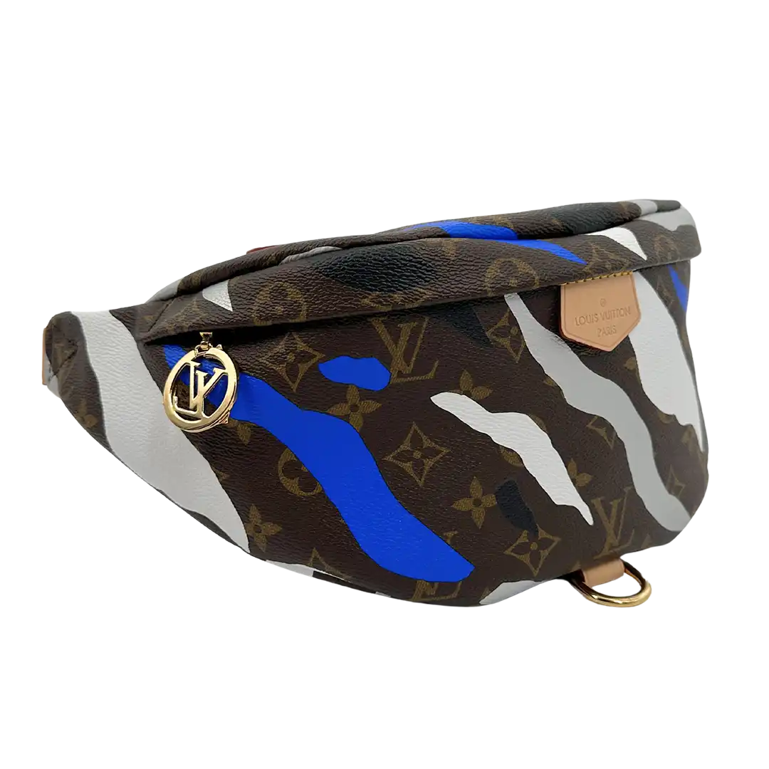 Louis Vuitton x League of Legends Bumbag blau M45106 Fullset / neuwertig