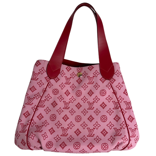 Louis Vuitton Cabas Ipanema GM Monogram Canvas Rose mit Pochette – Ansicht 2