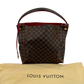 Louis Vuitton Caissa Hobo Damier Ebene Canvas Cerise Handtasche / sehr gut Louis Vuitton