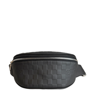 Louis Vuitton Campus Bumbag Damier Infini Onyx Schwarz Silber