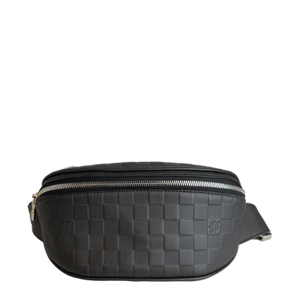 Louis Vuitton Campus Bumbag Damier Infini Onyx Schwarz Silber Louis Vuitton