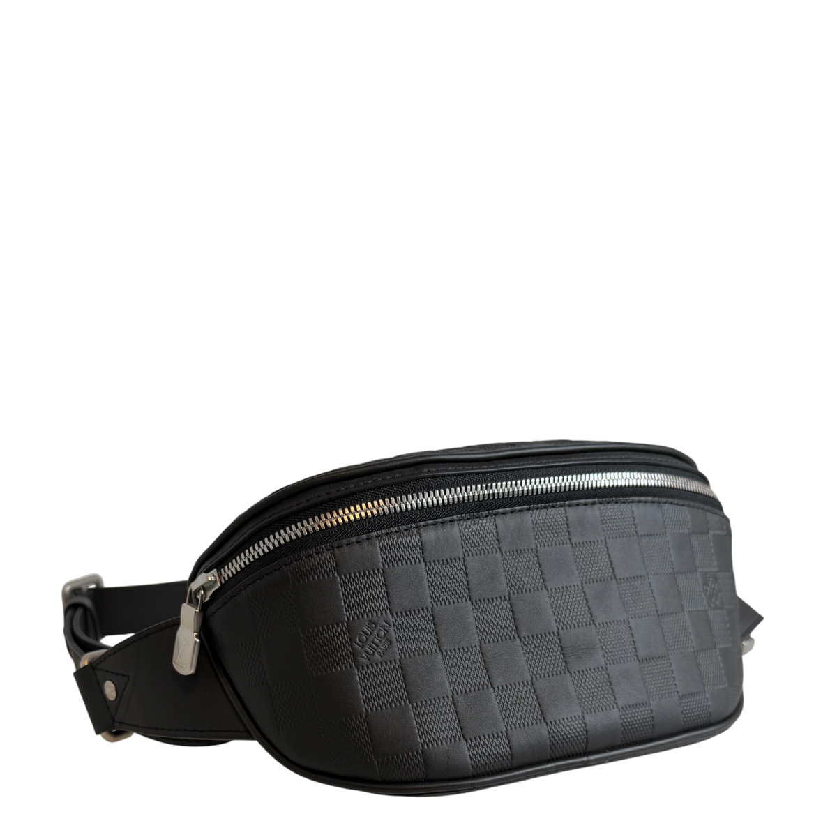 Louis Vuitton Campus Bumbag Damier Infini Onyx Schwarz Silber Louis Vuitton