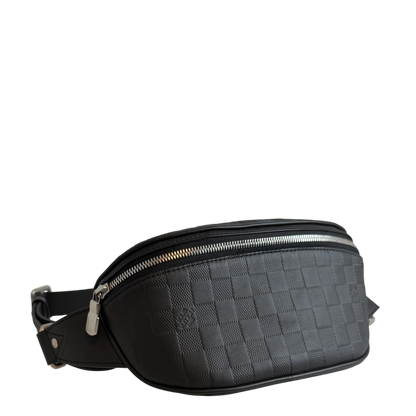 Louis Vuitton Campus Bumbag Damier Infini Onyx Schwarz Silber Louis Vuitton