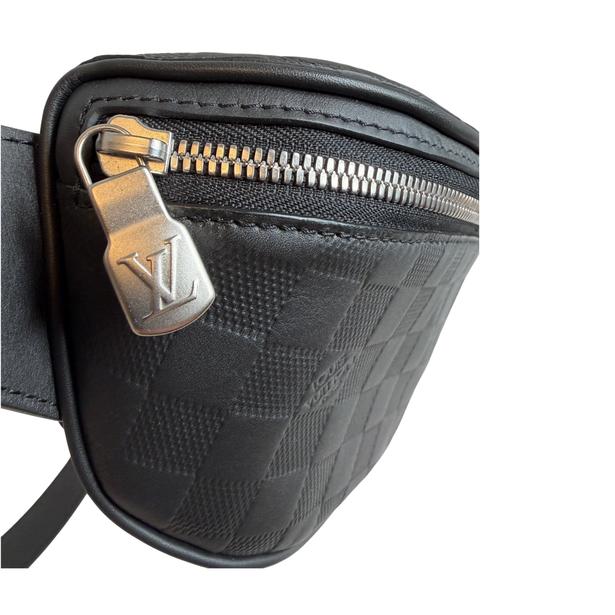 Louis Vuitton Campus Bumbag Damier Infini Onyx Schwarz Silber Louis Vuitton