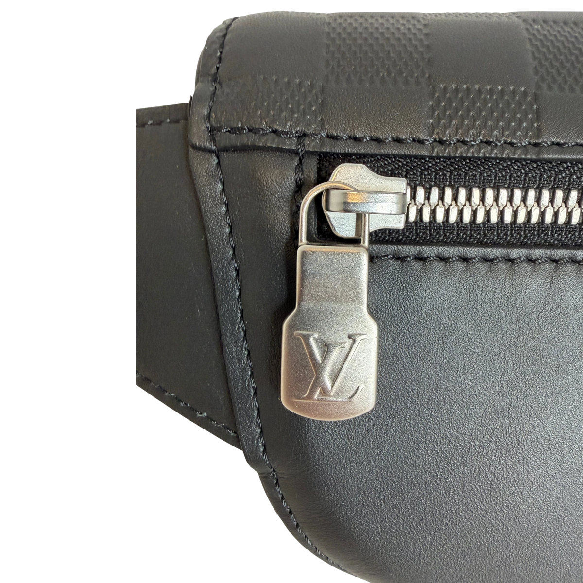 Louis Vuitton Campus Bumbag Damier Infini Onyx Schwarz Silber Louis Vuitton