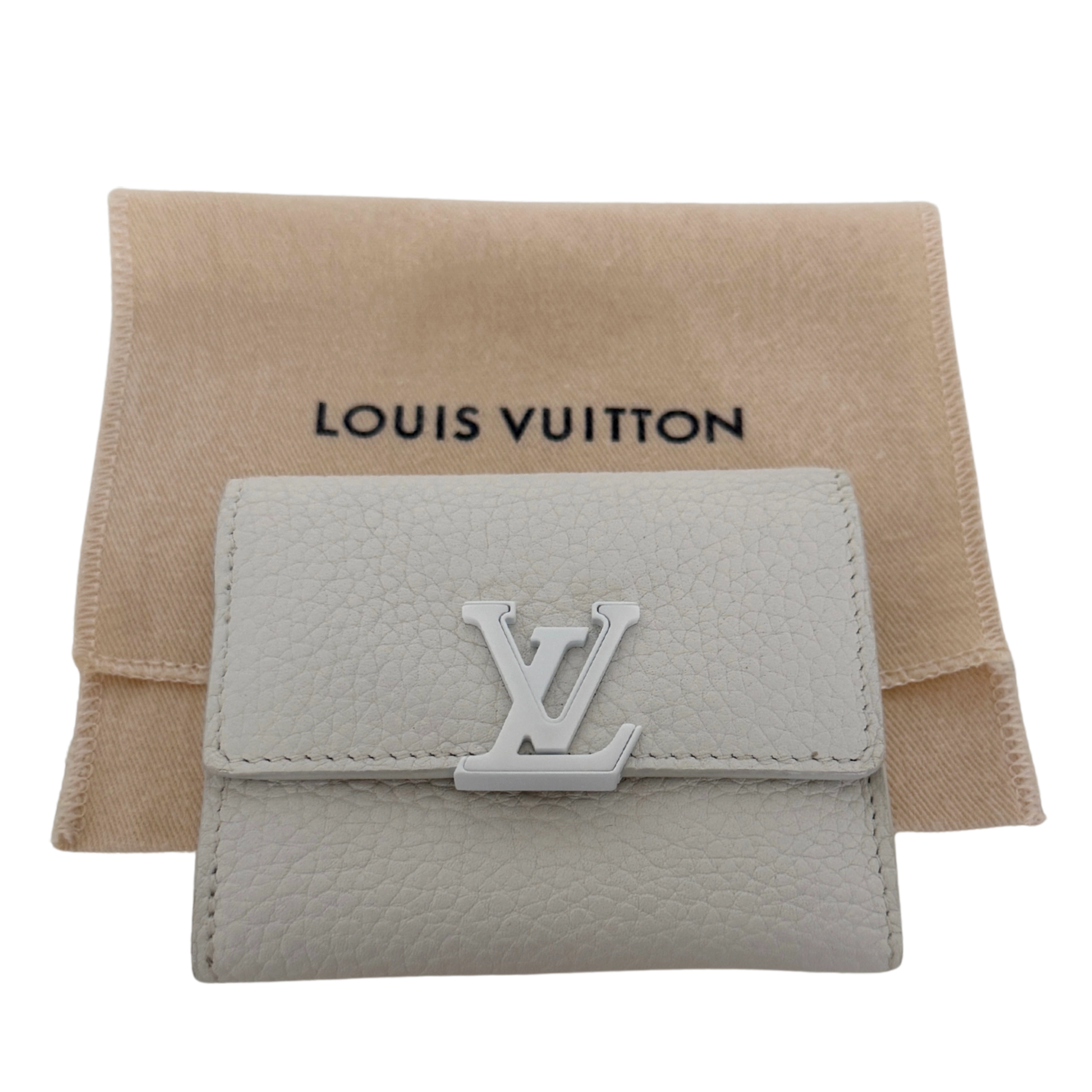 Louis Vuitton Capucines XS Geldbörse Off White / neuwertig Louis Vuitton