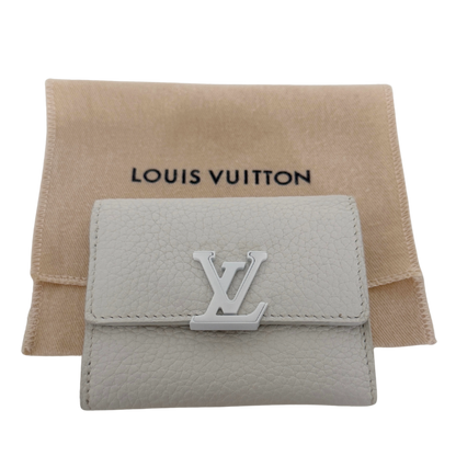 Louis Vuitton Capucines XS Geldbörse Off White / neuwertig Louis Vuitton