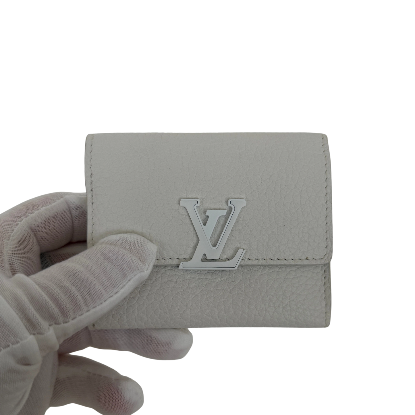 Louis Vuitton Capucines XS Geldbörse Off White / neuwertig Louis Vuitton