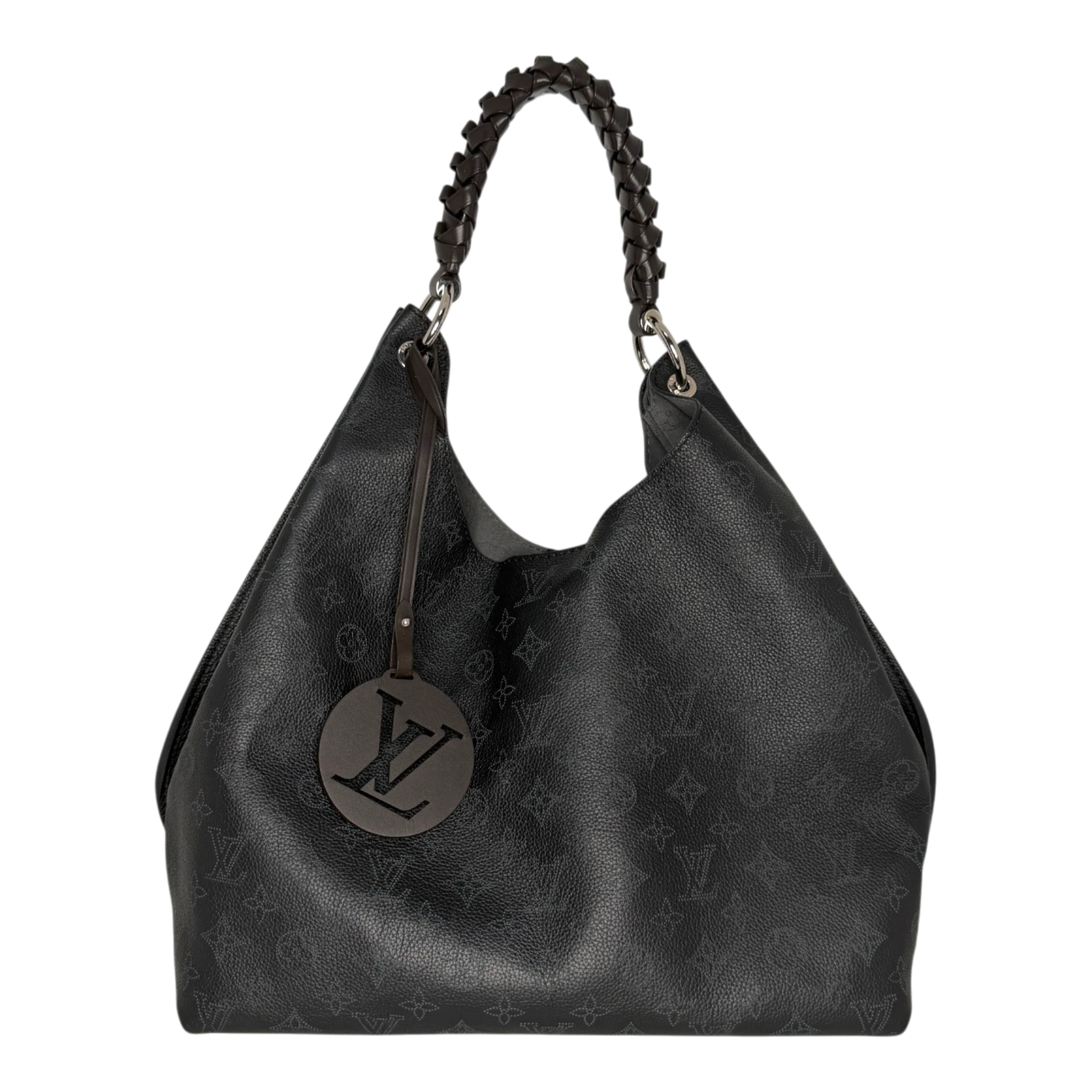 Louis Vuitton Carmel Mahina Leder Schwarz M52950 Louis Vuitton