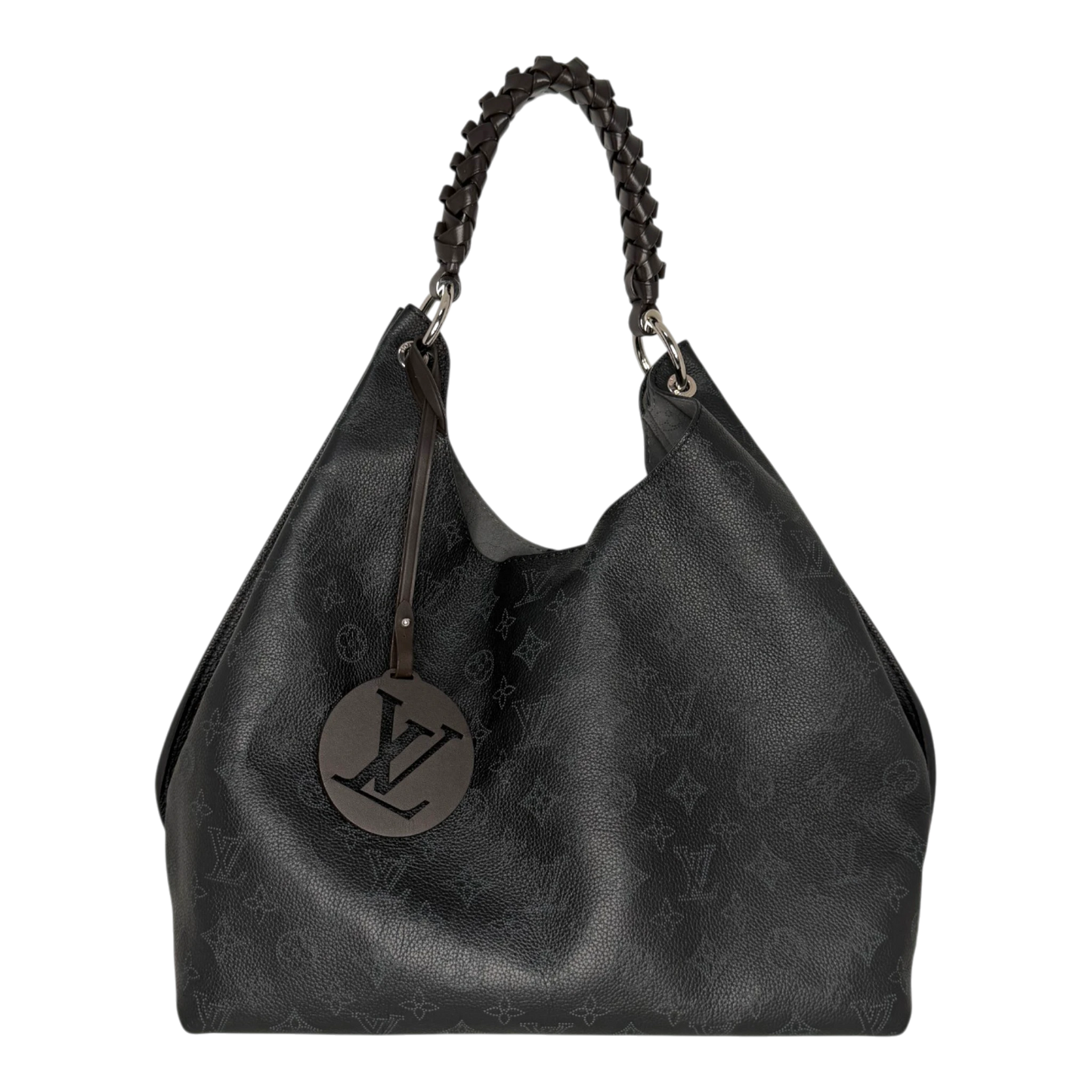 Louis Vuitton Carmel Mahina Leder Schwarz M52950 Louis Vuitton