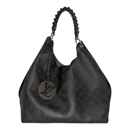 Louis Vuitton Carmel Mahina Leder Schwarz M52950 Louis Vuitton