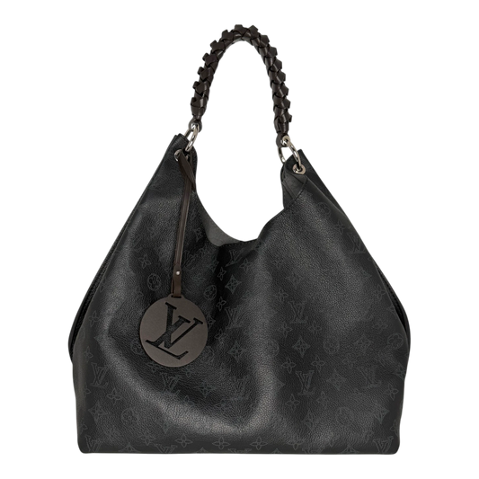 Louis Vuitton Carmel Mahina Leder Schwarz M52950 Louis Vuitton
