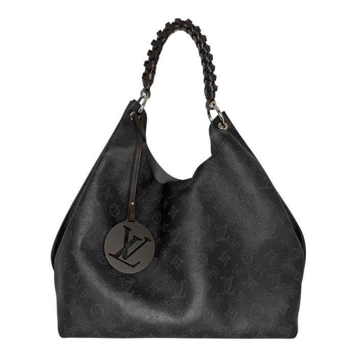 Louis Vuitton Carmel Mahina Leder Schwarz M52950 Louis Vuitton