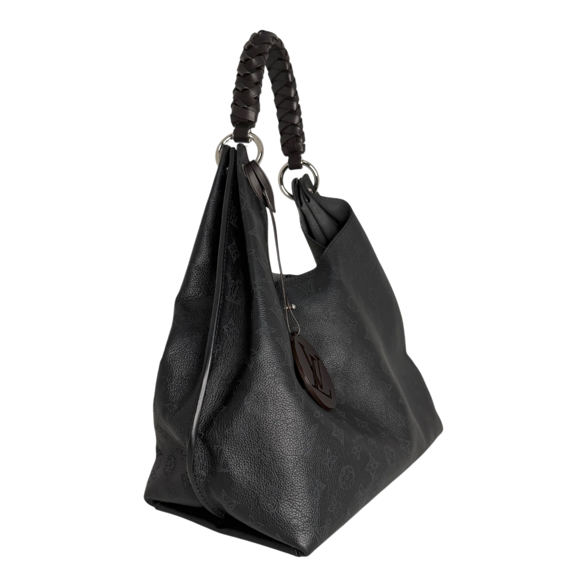 Louis Vuitton Carmel Mahina Leder Schwarz M52950 Louis Vuitton