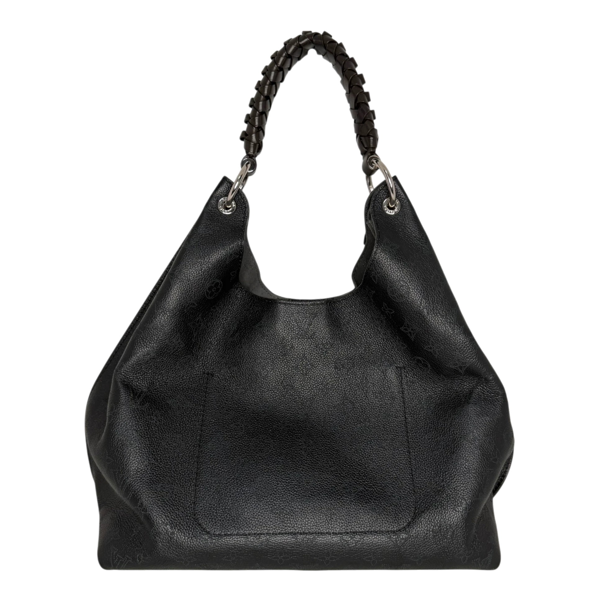 Louis Vuitton Carmel Mahina Leder Schwarz M52950 Louis Vuitton