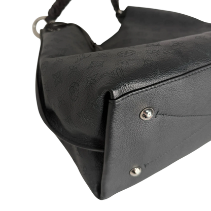 Louis Vuitton Carmel Mahina Leder Schwarz M52950 Louis Vuitton