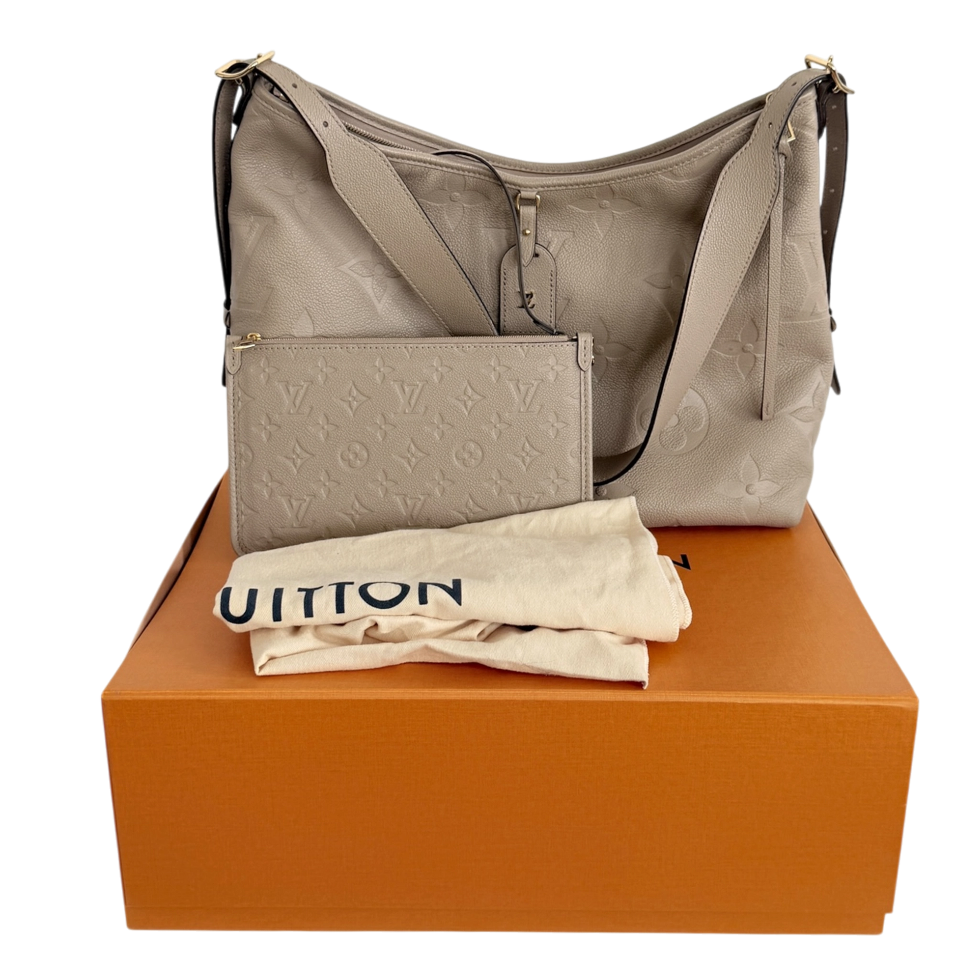 Louis Vuitton CarryAll MM Leder Tourerelle M46292 Fullset / sehr gut Louis Vuitton