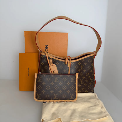 Louis Vuitton CarryAll PM Monogram Canvas Braun Gold – Ansicht 9