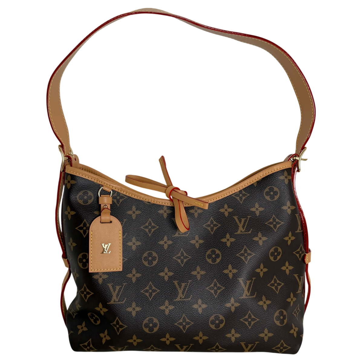 Louis Vuitton CarryAll PM Monogram Canvas Braun Gold – Ansicht 3
