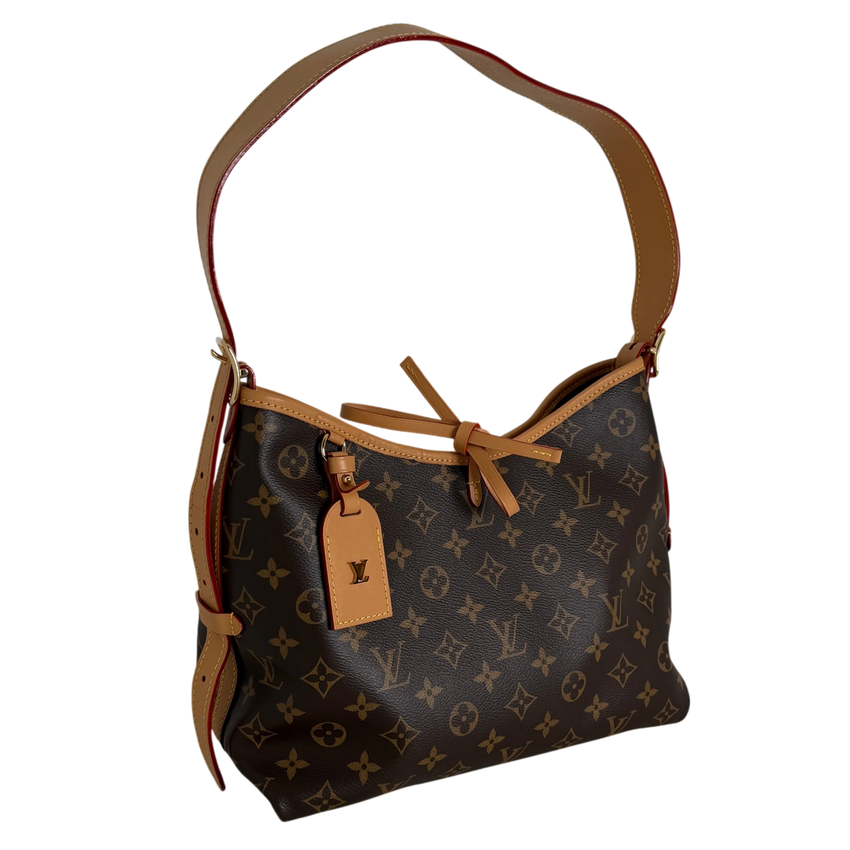 Louis Vuitton CarryAll PM Monogram Canvas Braun Gold – Ansicht 2