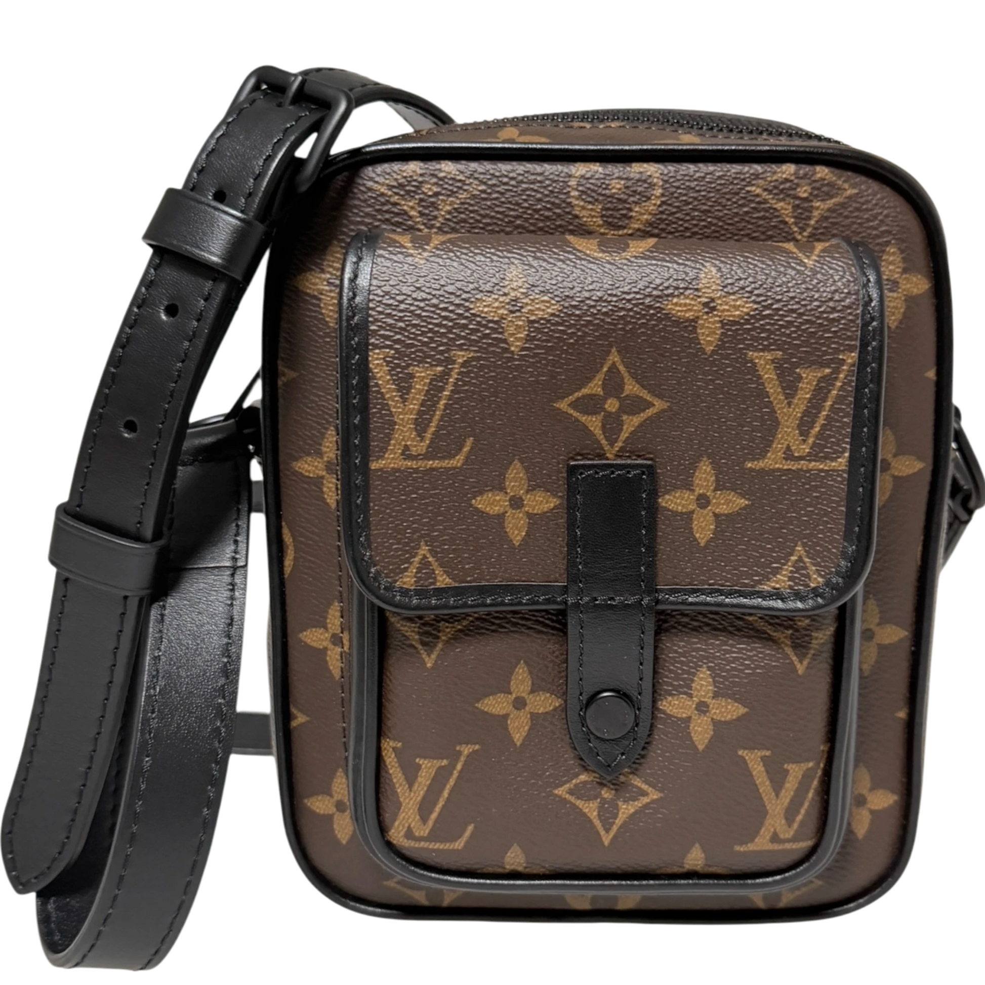 Louis Vuitton Christopher Wearable Wallet Monogram Macassar Fullset / neuwertig Louis Vuitton
