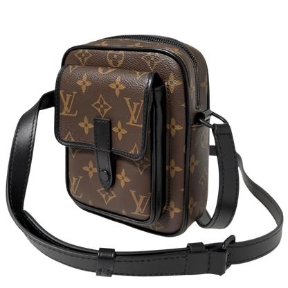 Louis Vuitton Christopher Wearable Wallet Monogram Macassar Fullset / neuwertig Louis Vuitton