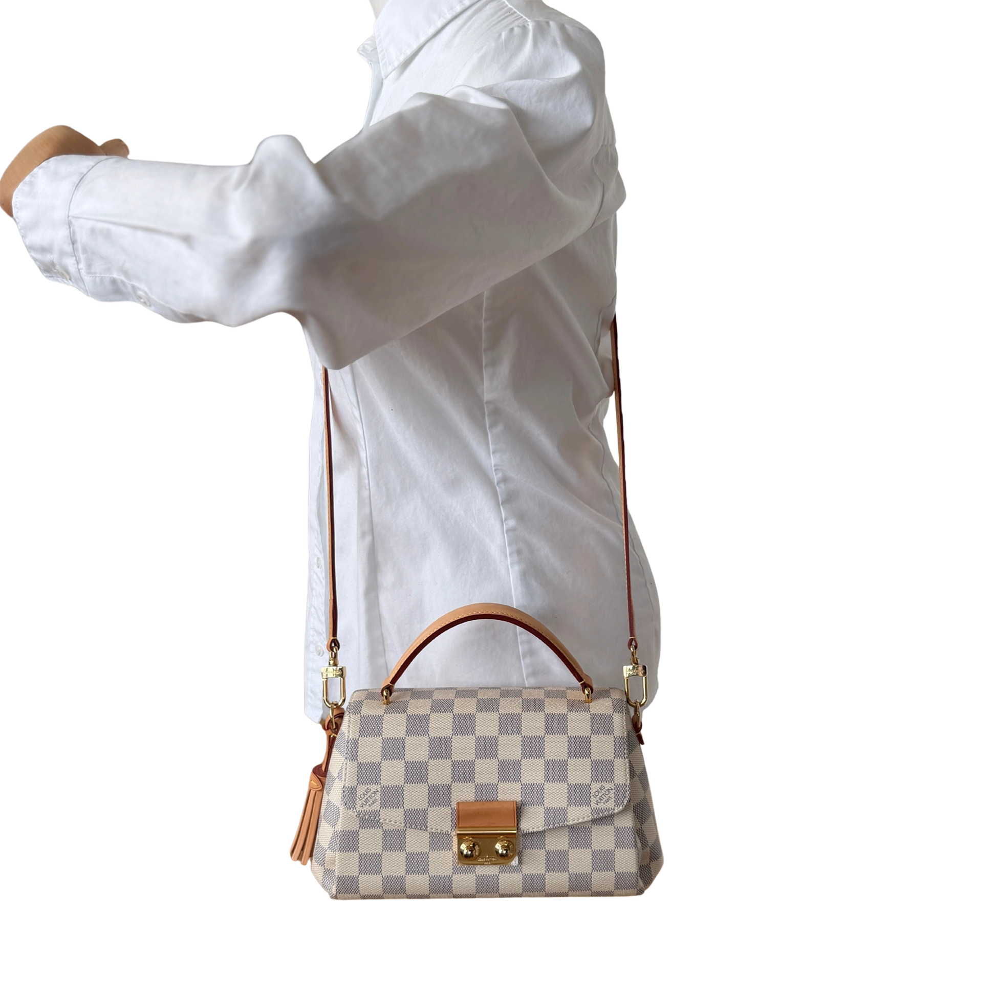 Louis Vuitton Croisette Damier Azur N41581  Fullset / neuwertig Louis Vuitton