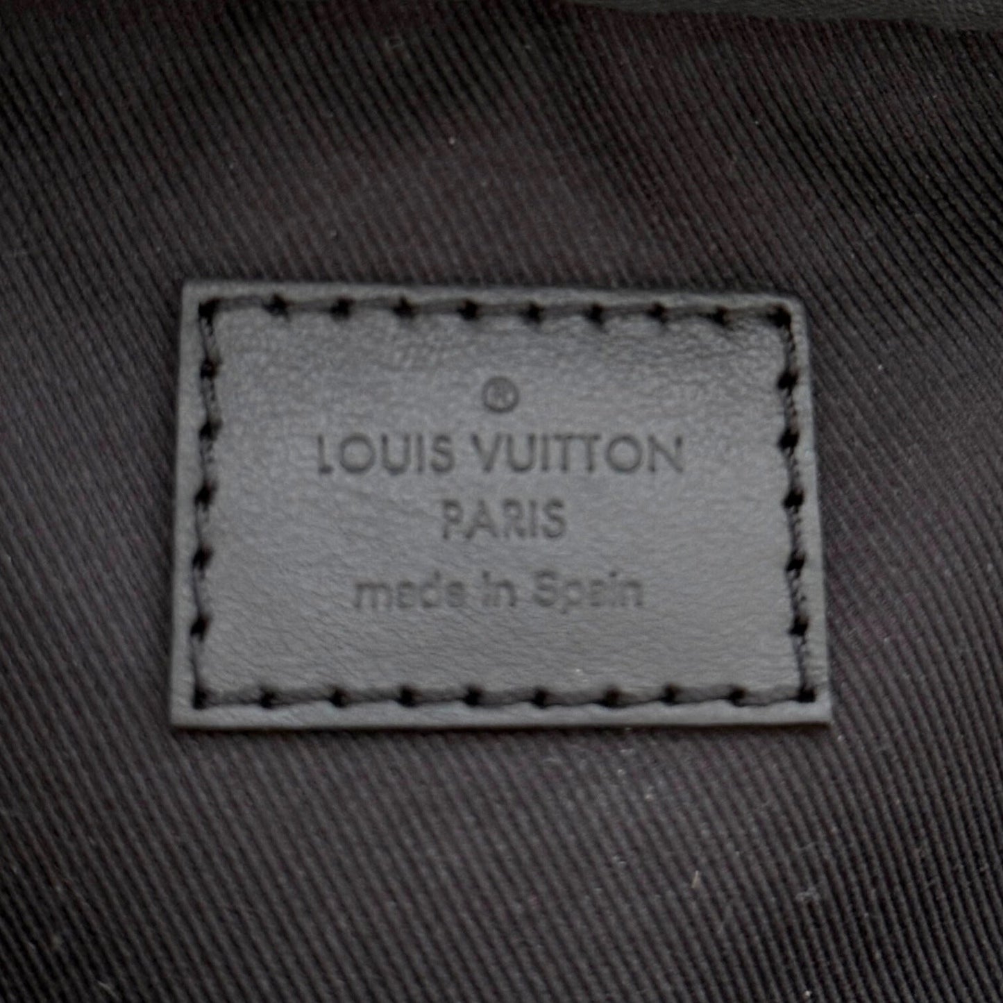Louis Vuitton Double Phone Pouch NM Monogram Shadow M81323 Schwarz Fullset / neuwertig Handtasche