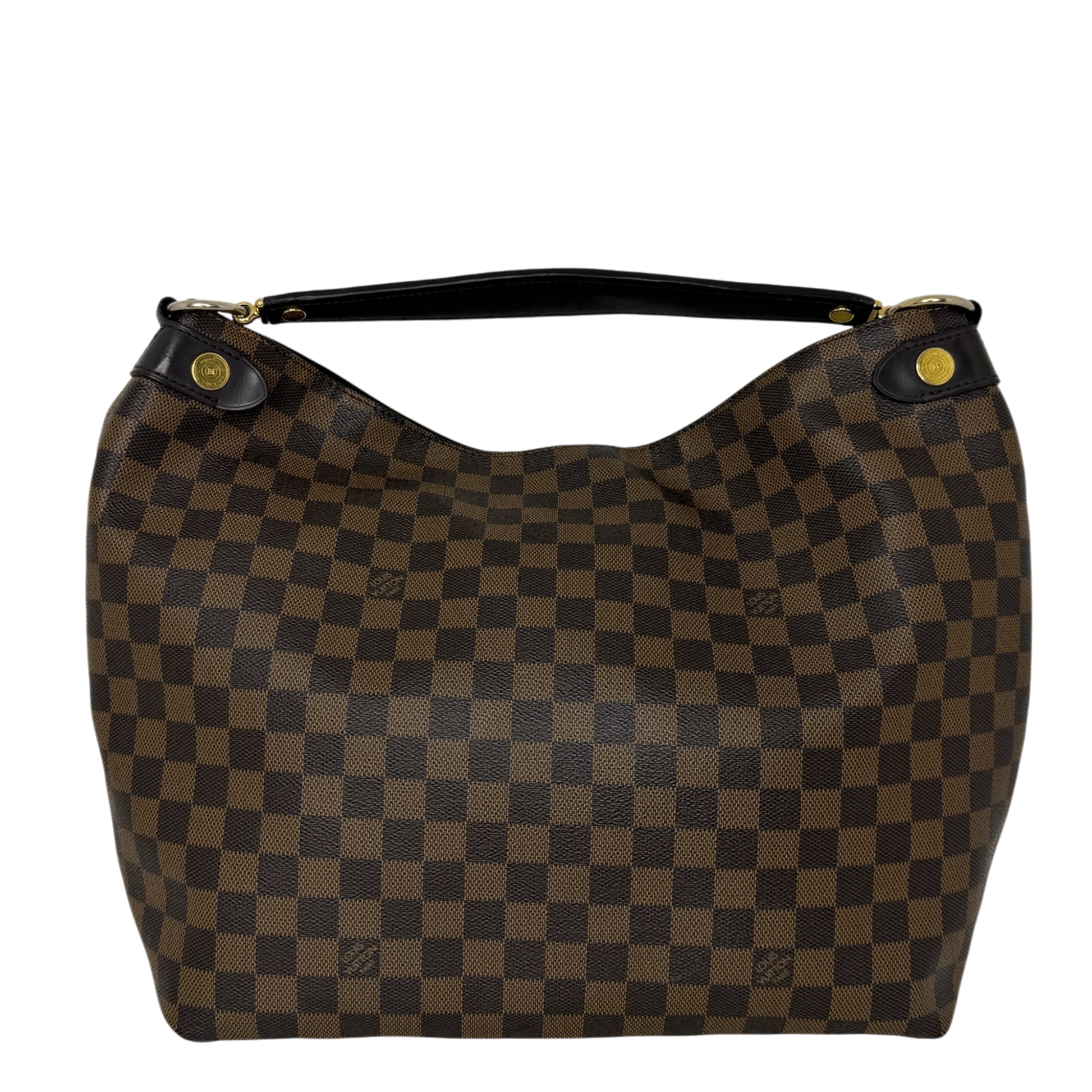 Louis Vuitton Duomo Hobo Bag Damier Ebene Fullset / gut Louis Vuitton
