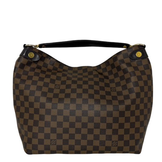 Louis Vuitton Duomo Hobo Bag Damier Ebene Fullset / gut Louis Vuitton