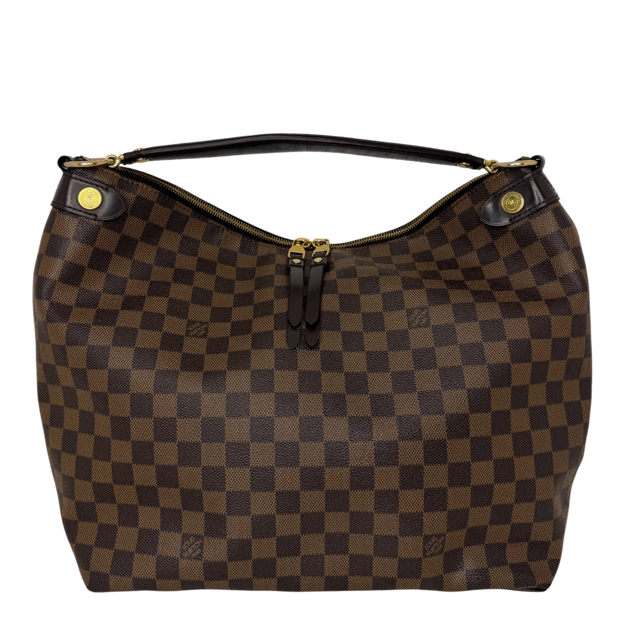 Louis Vuitton Duomo Hobo Bag Damier Ebene Fullset / gut Louis Vuitton