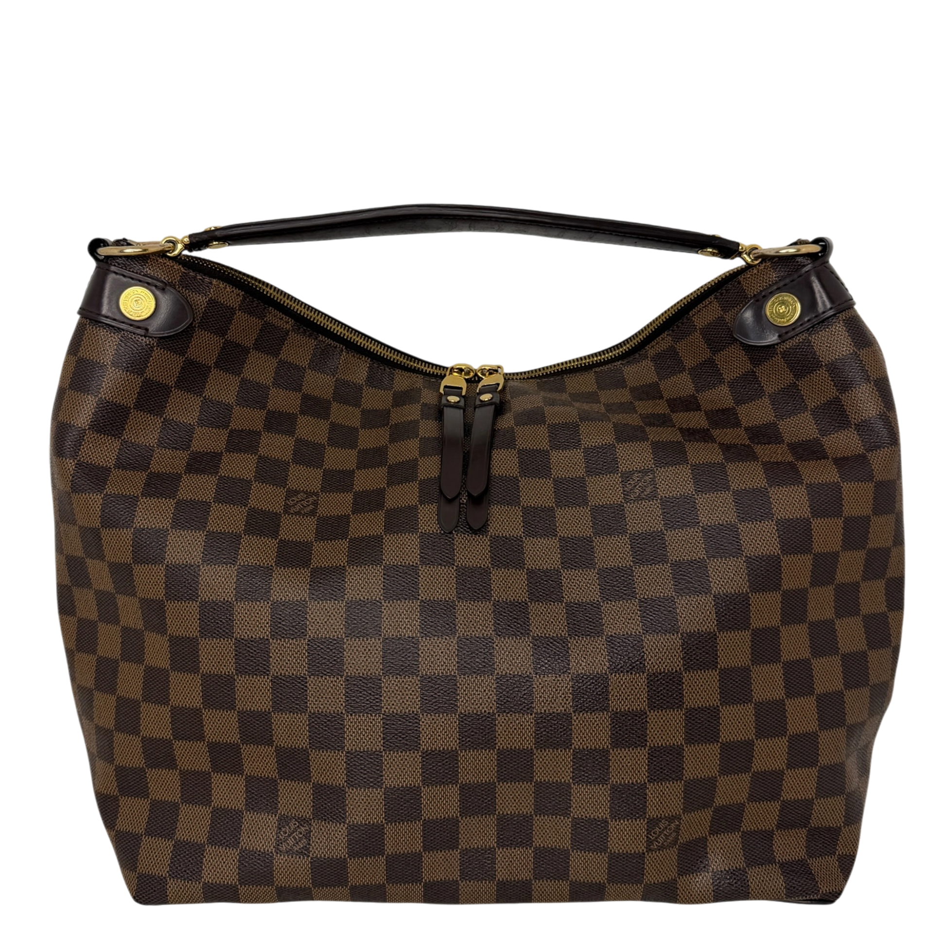 Louis Vuitton Duomo Hobo Bag Damier Ebene Fullset / gut Louis Vuitton