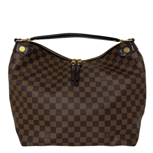 Louis Vuitton Duomo Hobo Bag Damier Ebene Fullset / gut Louis Vuitton