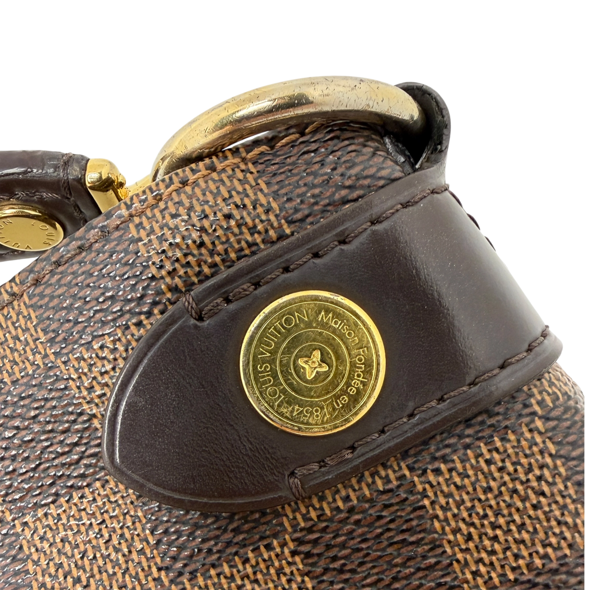 Louis Vuitton Duomo Hobo Bag Damier Ebene Fullset / gut Louis Vuitton