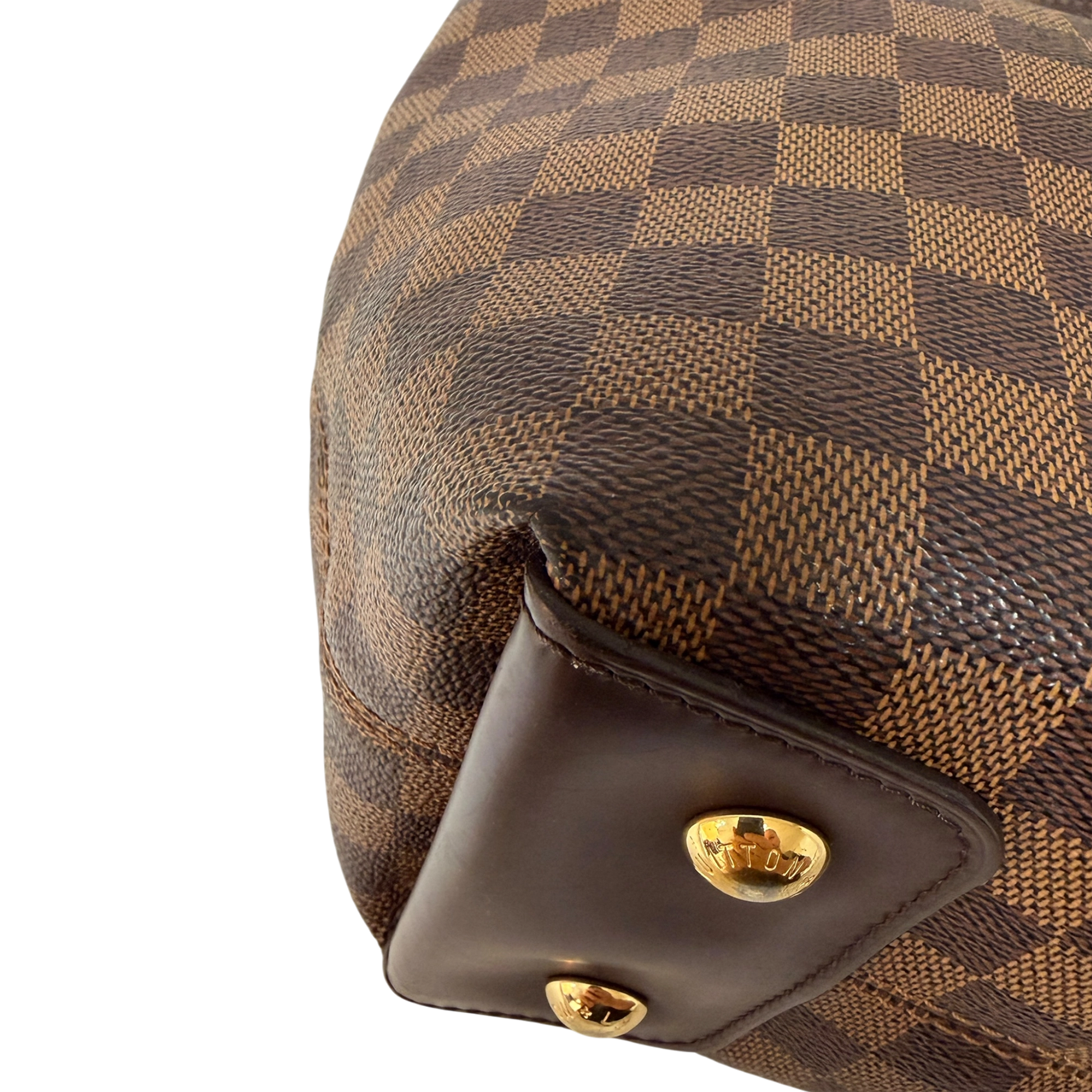 Louis Vuitton Duomo Hobo Bag Damier Ebene Fullset / gut Louis Vuitton